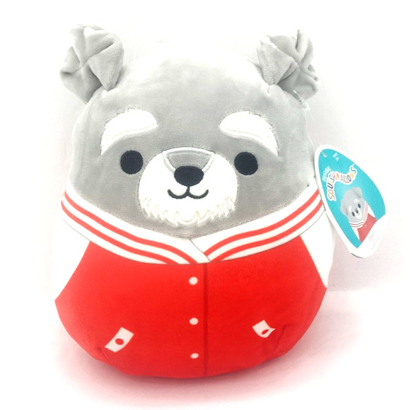 Squishmallow Kellytoy@ Shaun The Schnauzer Year 2021 Plush Animal Dog 8" - Picture 1 of 2
